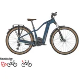 Scott Axis eRIDE 20 Lady, Trapez, M - 625WH, Freilauf, dark blue matt, 29"