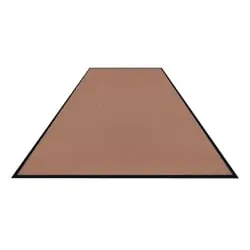 Schmutzfangmatte Colorstar, hellbraun, waschbar, glatter Rücken 7460150200150-C45 , Maße (B x T): 150 x 200 cm