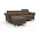 sit&more Ecksofa SIT & MORE "Vincenzo L-Form", braun, B:252cm H:84cm T:165cm, Sofas, Ecksofa, inklusive Kopfteilverstellung, wahlweise mit Bettfunktion, Bettkasten