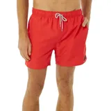 Rip Curl Offset Volley Badeshorts Rot M