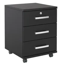 CARO-Möbel Rollcontainer Vancouver schwarz