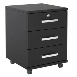 CARO-Möbel Rollcontainer Vancouver schwarz