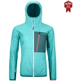 Ortovox Swisswool Piz Duan Damen Isolationsjacke türkis- L