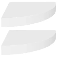 vidaXL Wandregal 25 x 25 x 3,8 cm Weiß
