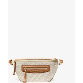 Michael Kors Jet Set Travel Medium Gürteltasche Kunstleder Weiß