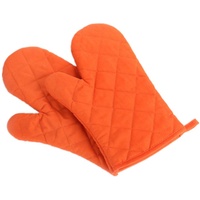 Voarge Ofenhandschuhe, Hitzebeständig Ofenhandschuhe Verdickte Hitzeresistente Topfhandschuhe Topflappen Backhandschuhe, 1 Paar orange