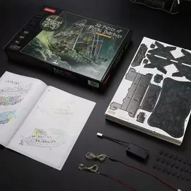 Cubic Fun Cubicfun Shining 3D puzzle Segelschiff Flying Dutchman 360 Teile)