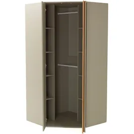 beautysofa Eckschrank 95 x 195 x 95 cm Grün