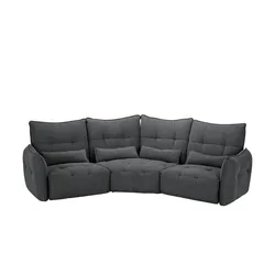 Einzelsofa  Jeaneva ¦ grau ¦ Maße (cm): B: 371 H: 101 T: 202.0