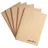 pandoo Notizhefte DIN A4 blanko, natur Softcover 40 Seiten, 5 St.
