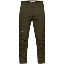 Fjällräven Karl Pro Zip Off Hosen Dark Olive 48