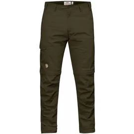 Fjällräven Karl Pro Zip Off Hosen Dark Olive 48