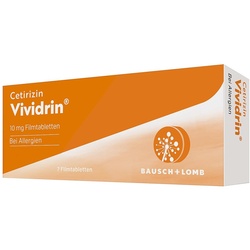 Cetirizin Vividrin - Schnell wirksame Allergietabletten