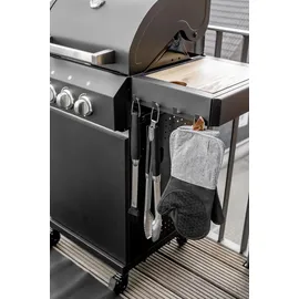 Wenko Topfhandschuhe Ada 2er-Set Silikon-Handflächen Schwarz