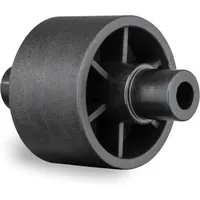 Deroma Rollen 20 x 10 x 3 cm schwarz