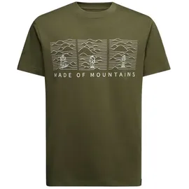 La Sportiva Made Of Mountain T-Shirt Herren Cypress/Chalk M