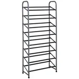 Hti-Living Gunda 90 x 128 x 23 cm schwarz/silber