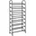 Hti-Living Gunda 90 x 128 x 23 cm schwarz/silber