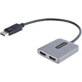 Startech StarTech.com DisplayPort Multi Monitor Adapter with 1f (4.30 cm), Data - Zwei HDMI 4K 60Hz - DP to Dual HDMI MST Hub Dual
