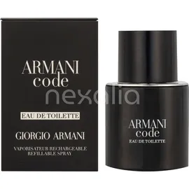 Giorgio Armani Code Homme Eau de Toilette refillable 30 ml