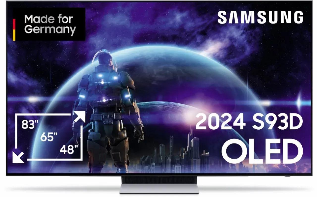 Samsung GQ 48S93DAE - 4K OLED-TV 2024 | 48 (120cm) (Samsung Xklusiv OLED-TV | OLED HDR+ | LaserSlim...)