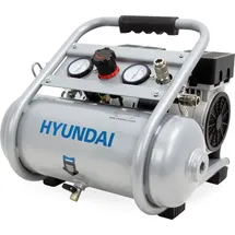 Hyundai Silent Kompressor SAC75008IC (9 bar, 8L, tragbar, ölfrei 49 dB, 750 W | 1 PS)