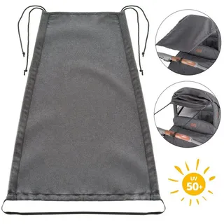 zamboo Sonnensegel Deluxe für Kinderwagen und Buggy - Grau