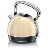 Arendo Retro Design 1,7 l Beige