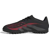 Adidas Predator Club Turf Football Boots Fußballschuhe, core Black/Grey Four/Lucid red