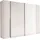 SchlafKONTOR Schwebetürenschrank Maturs 267 x 205 x 57 cm Weiß