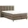 Home Affaire Boxspringbett HOME AFFAIRE "Moulay", braun (mittelbraun), B:154cm L:231cm, Komplettbetten, Boxspringbett, inkl. Topper, in Überlänge 220 cm, 3 Härtegrade, auch in H4