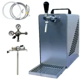 bietal® Bierkühler BieTal® Bierzapfanlage 30 L/h KOMPLETTSET - 5 Liter Adapter OHNE CO2 Flasche