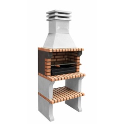 MOVELAR Grill Liz Plus XL aus farbigem Ziegelstein