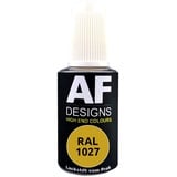 Alex Flittner Designs Lackstift RAL 1027 CURRYGELB glänzend 20ml Reparaturstift Acryl Retuschierlack Reparaturlack Holz Metall Möbel Bad