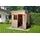 Weka Gartenhaus 325 1,98 x 1,48 m natur