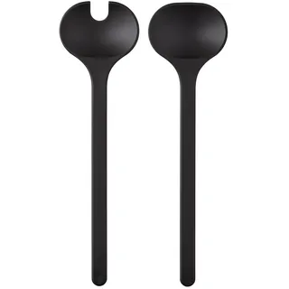 Mepal Salatbesteck Silueta 2tlg. Polypropylen Schwarz
