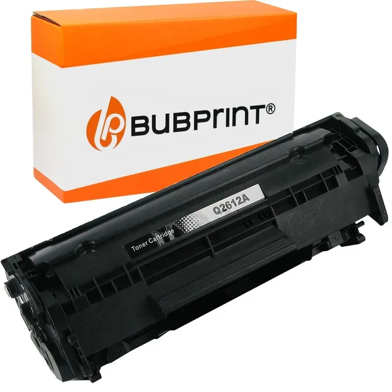 Bubprint Toner Black kompatibel für HP Laserjet Q2612A HP LaserJet 1020 Canon LBP-2900 HP LaserJet 1018 HP LaserJet M 1005 MFP HP LaserJet 1010