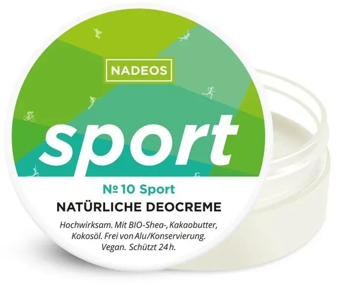 Nadeos Natürliche Deocreme Sport 40 g