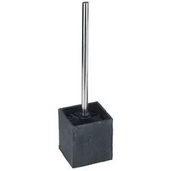 WENKO WC-Garnitur Slate Rock schwarz Stein