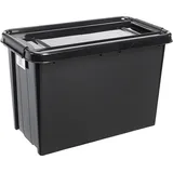 PLAST TEAM Vertriebs GmbH plast team Aufbewahrungsbox PROBOX RECYCLE 70 Liter schwarz