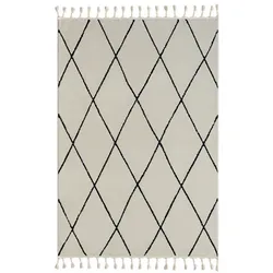 My Flair Teppich »Moroccan Enthusiasm«, rechteckig, Polypropylen (PP), weiß - weiss