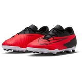 Nike JR Phantom GX Club FG/MG Sneaker, Bright Crimson/Black-White, 38 EU - 38 EU