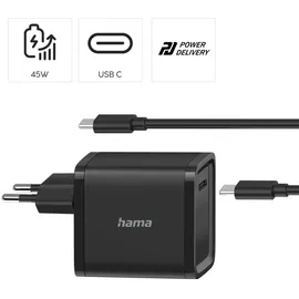 Hama 200005 USB-C Notebook-Netzteil