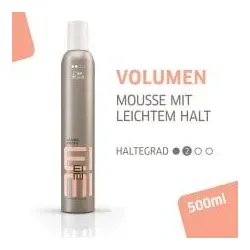 Wella Professionals EIMI Volume Natural Volume Volumen Schaum leichter Halt 500ml