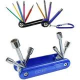 CCLIFE Fahrrad Multifunktionswerkzeug Set 2 St