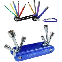CCLIFE Fahrrad Multifunktionswerkzeug Set 2 St