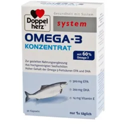 Doppelherz system Omega 3 Konzentrat 120 Stück