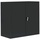 Classix Stahlschrank X-530309 tiefschwarz 80,0 x 38,0 x 75,0 cm, aufgebaut