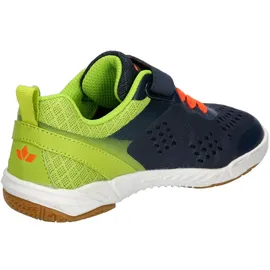 LICO Key VS Hallenturnschuhe, Marine/Lemon/orange, 41 EU