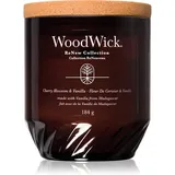 Woodwick Cherry Blossom & Vanilla Duftkerze mit Holzdocht 184 g
